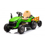 Elektrický traktor s vlečkou BBH-030 na diaľkové ovládanie 2,4G zelená